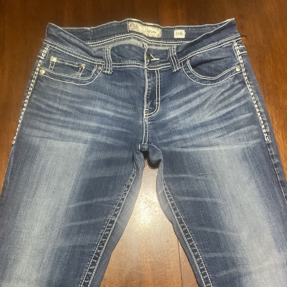 BKE Denim Culture Jeans size 33R x 31 1/2 - Picture 2 of 14